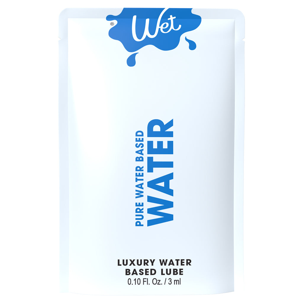 Water Luxury Water Based Lubricant Pouch .10 Fl. Oz. / 3mL