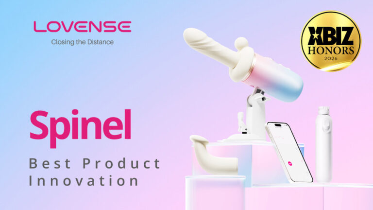 Lovense Wins Best Product Innovation at the 2026 XBIZ Honors