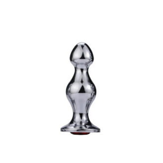 Extreme Anal Double Bead w/ Onyx jewel