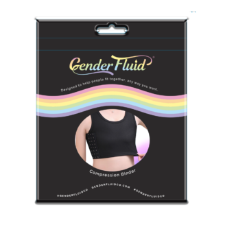 Gender Fluid Chest Binder Black - XLarge