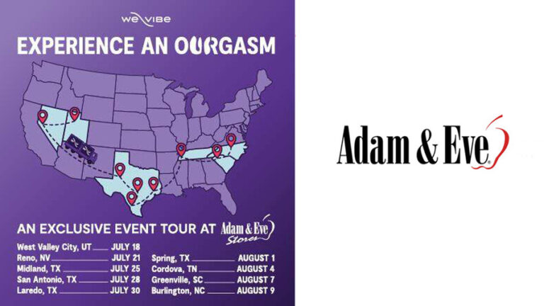 Adam & Eve and We-Vibe Hit the Road With Interactive Pop-Up Tour