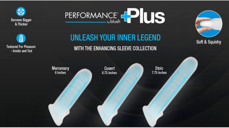Blush Introduces P+ Penile Extender Sleeves in Three Distinct Designs